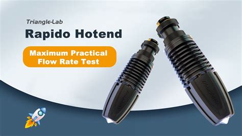 Evenly heated thanks to cylindrical ceramic heating unit 3. . Rapido hotend max temp